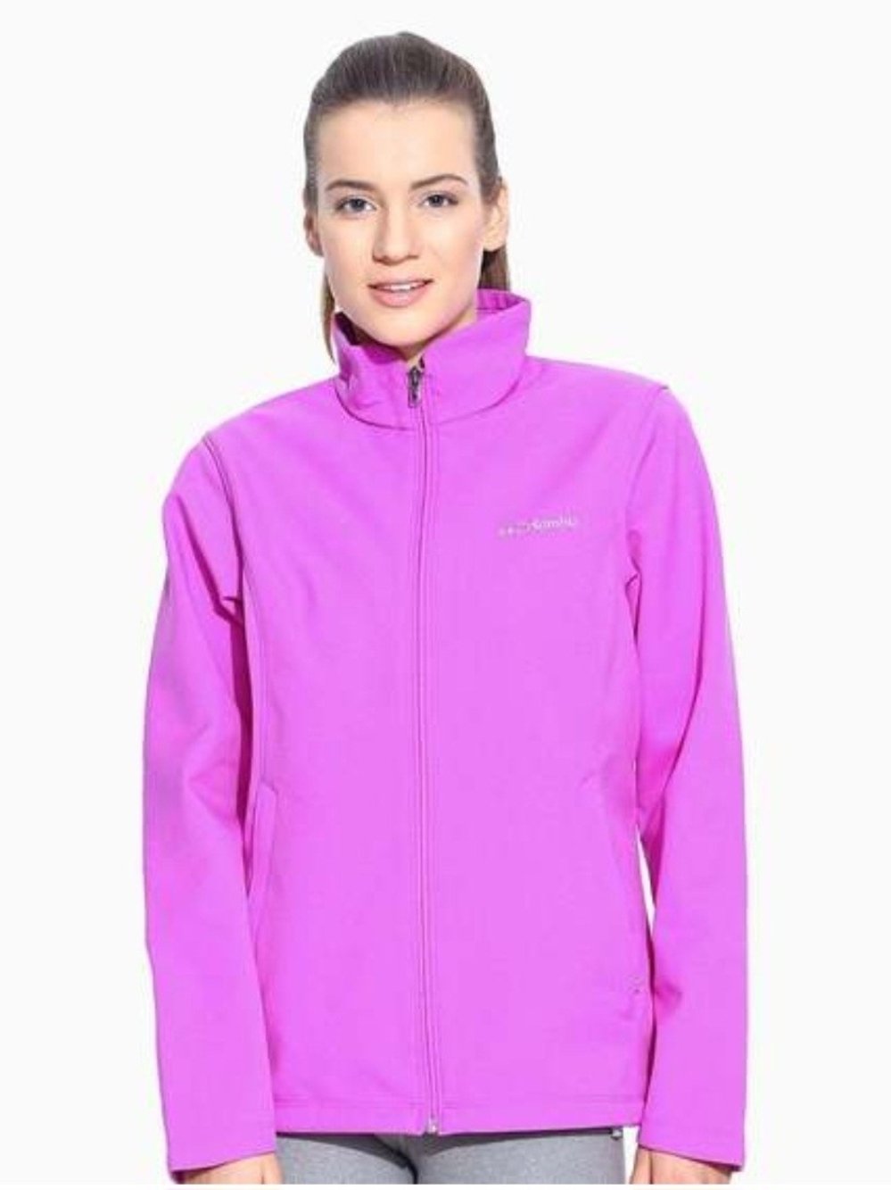 Columbia Women's Kruser Ridge Softshell Jacket Razzle Size S